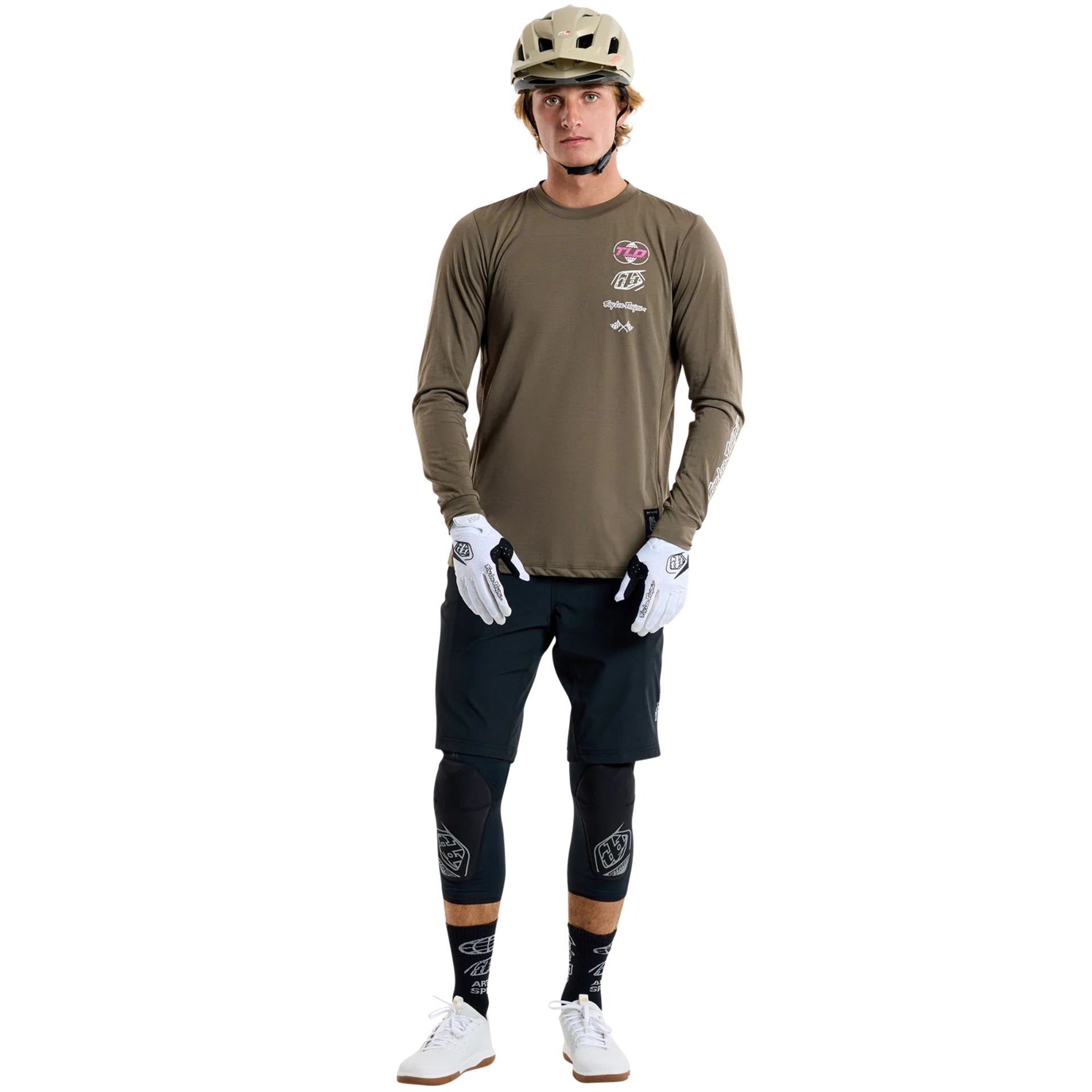 Camiseta Manga Larga Troy Lee Designs Skyline Worldwide Caper